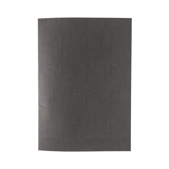 Fabriano Ecoqua Plus Glue-Bound Notebook, 8.3" x 11.7", A4, Lined, Gray