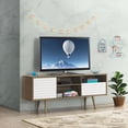thumbnail image 3 of Modern TV Stand/Console Cabinet Open Shelves & Storage Drawer, 3 of 7