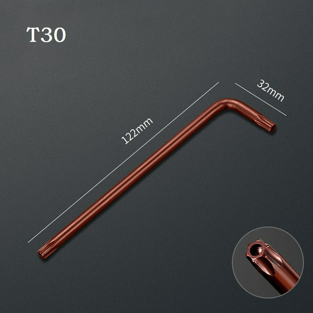 T50 T30 T20 T25 T10 T15 Double-End 2-Way Torx Screwdriver Spanner Wrench Tool