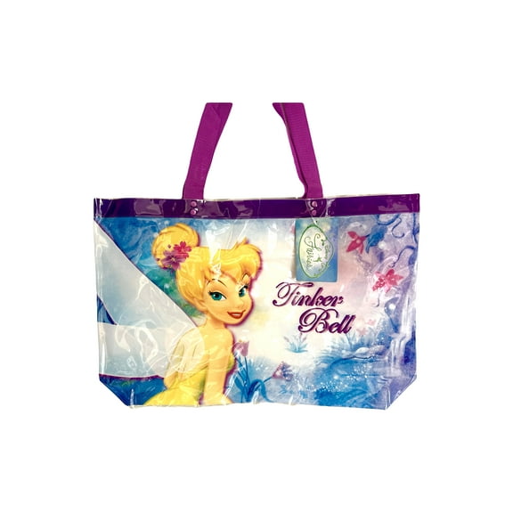 Large Disney Tinkerbell Beach Bag / Tinker Bell Carry-All Bag