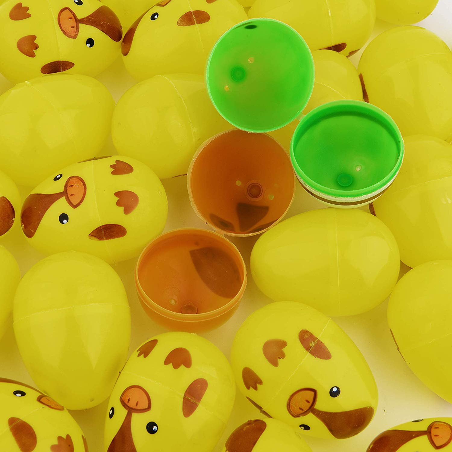Assortmart 2.25 Assorted Color Plastic Eggs Totem World 288 Fillable Plastic Easter Egg Hunt Party Supply Pack