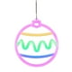 thumbnail image 2 of Decoraciones navideñas, luces decorativas LED navideñas, luces de neón LED, lámpara colgante para fotos, decoración navideña con alimentación USB, luces decorativas de plástico, 2 of 6