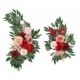 thumbnail image 4 of 2 guirnaldas de flores para arco de boda, guirnaldas de rosas artificiales, arco de boda rústico C, 4 of 9