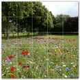 thumbnail image 1 of Picture-Tiles.com: Spring Ceramic Tile Wall Mural WAL500952-55XL. 60"W x 60"H using (25) 12" x 12" Ceramic Tiles-Satin Finish, 1 of 3