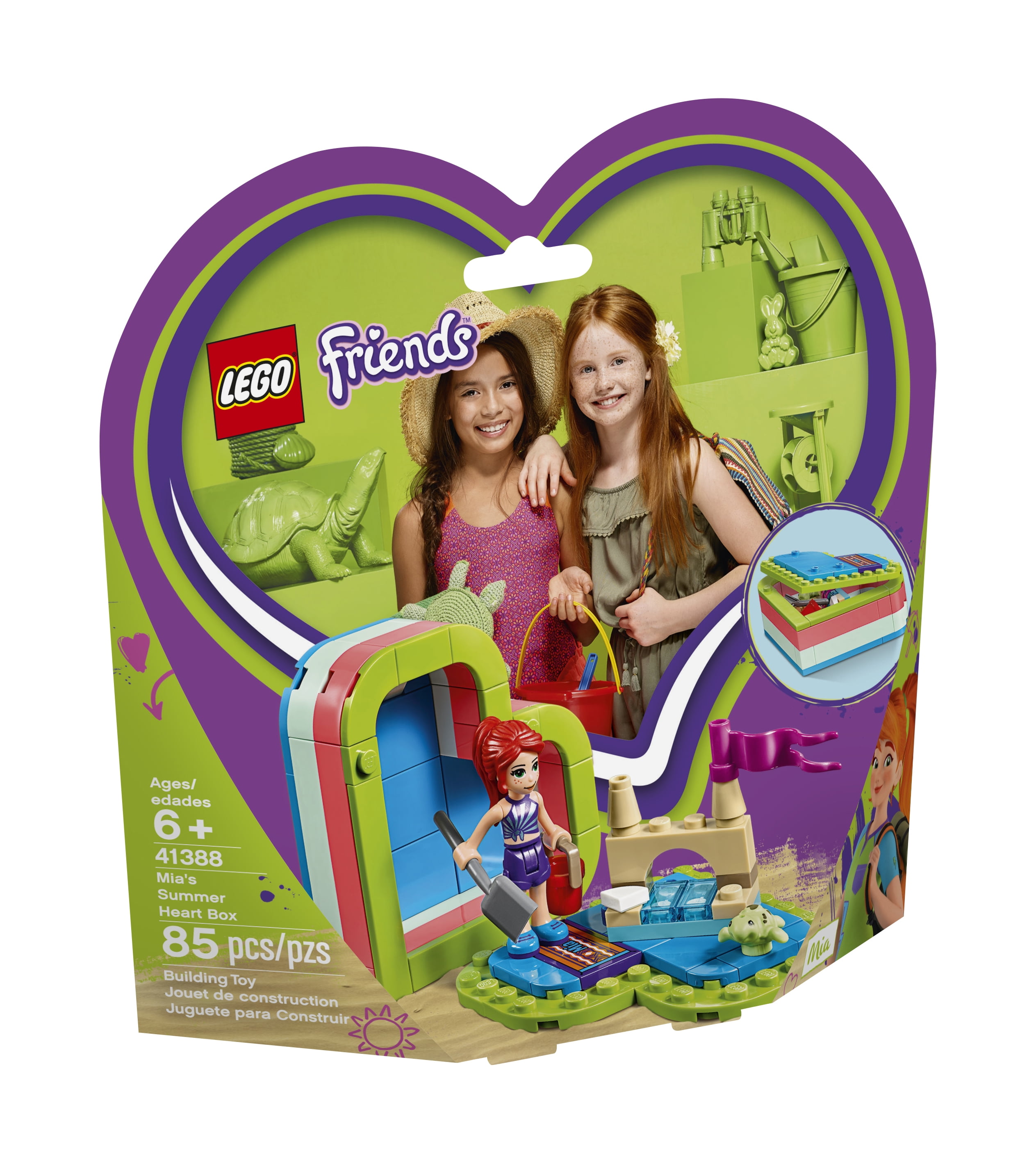LEGO Friends Mia's Summer Heart Box 41388 Building Set (85