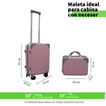 thumbnail image 2 of Juego Maleta 18 Pulgadas + Neceser De Viaje Jony Carry On Ligera, 2 of 5