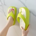 thumbnail image 4 of Chanclas de mujer de 7 cm de grosor, chanclas de plataforma con suela suave de EVA, sandalias de playa gruesas informales dulces de moda de verano, 4 of 4