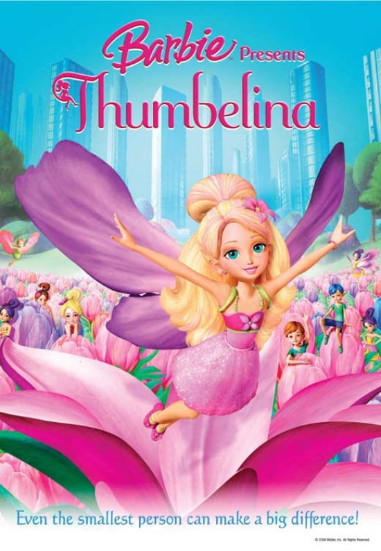 Barbie Presents Thumbelina Movie Poster (11 x 17) - Walmart.com ...