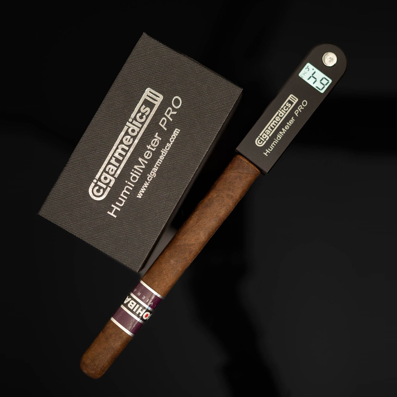 HumidiMeter PRO - Digital Cigar Hygrometer