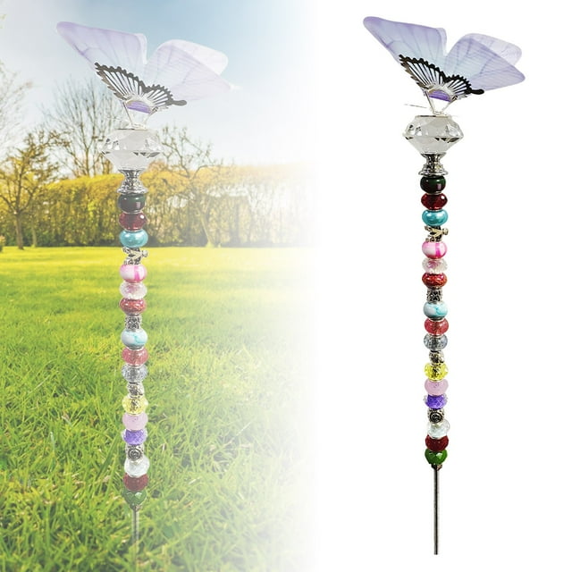 DIY Fairy Wand Beaded Garden Stake Kit Garden For Enchanting Fairy Gardens