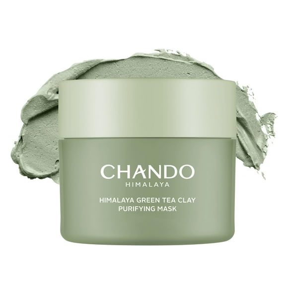 Mascarilla purificadora CHANDO HIMALAYA, arcilla de té verde, 100 ml, para piel grasa