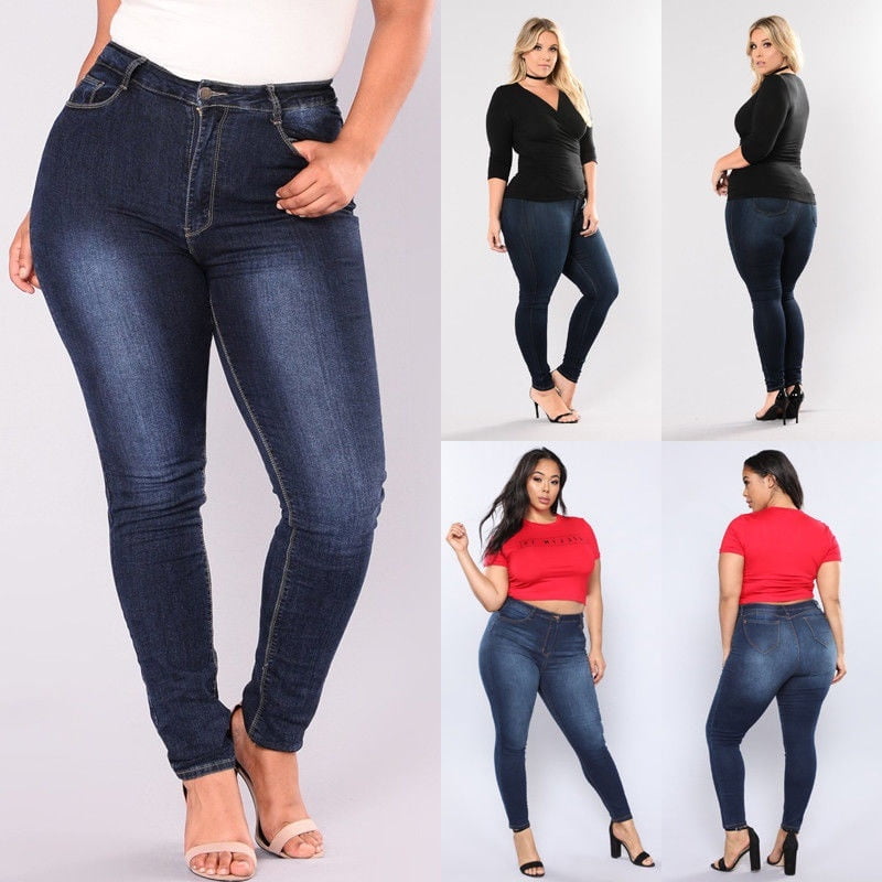 Jean en stretch femme hot sale