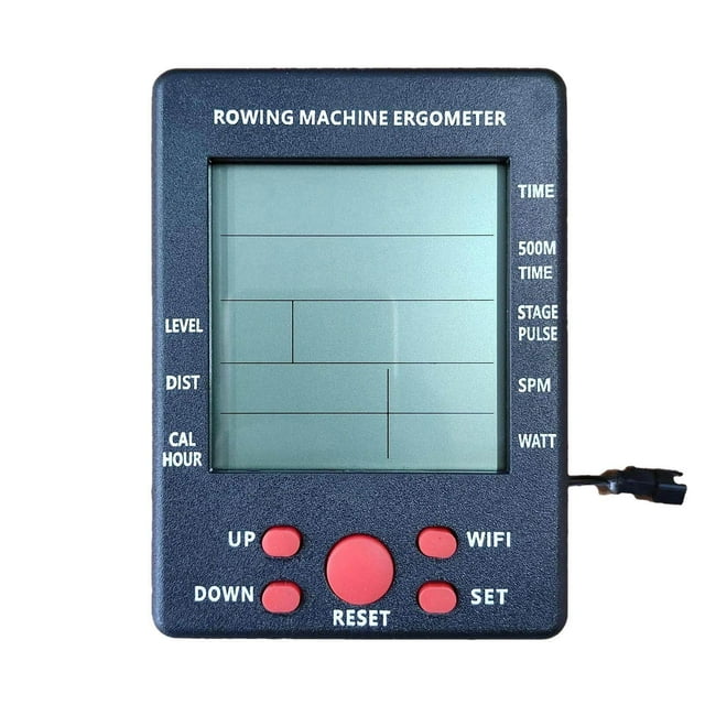 VONKY Machine à Ramer Compteur de Vitesse Léger Facile à Installer pour Intérieur