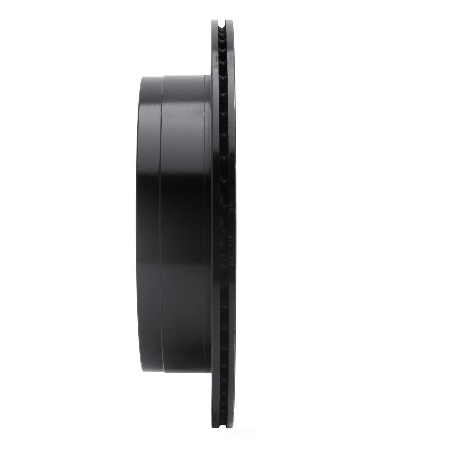 Dynamic Friction Company 633-76137R DFC Brake Rotor - Drilled And Slotted - Black