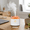 white, variant on 160ml Saltstone Flame Scented Diffuser, 6 Colors Realistic Fire Effect Aroma Diffuser, Silent Cool Mist Humidifier for Bedroom & Night Light, Gift for Home Relaxing