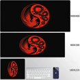 thumbnail image 3 of Alfombrilla de ratón con diseño de dragón, tapete de escritorio en blanco y negro, para ordenador portátil, teclado de Anime japonés para videojuegos, alfombrilla de goma para mesa, alfombrilla para r, 3 of 5