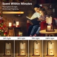 thumbnail image 6 of Seenlast Candle Warmer Lamp With Timer and Dimmer Adjustable Candle Lamp For Woman and Man Gifts For Home Decor  Black, 6 of 8