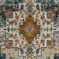 thumbnail image 6 of SAFAVIEH Madison Blaire Floral Bordered Area Rug, Turquoise/Ivory, 4' x 6', 6 of 7