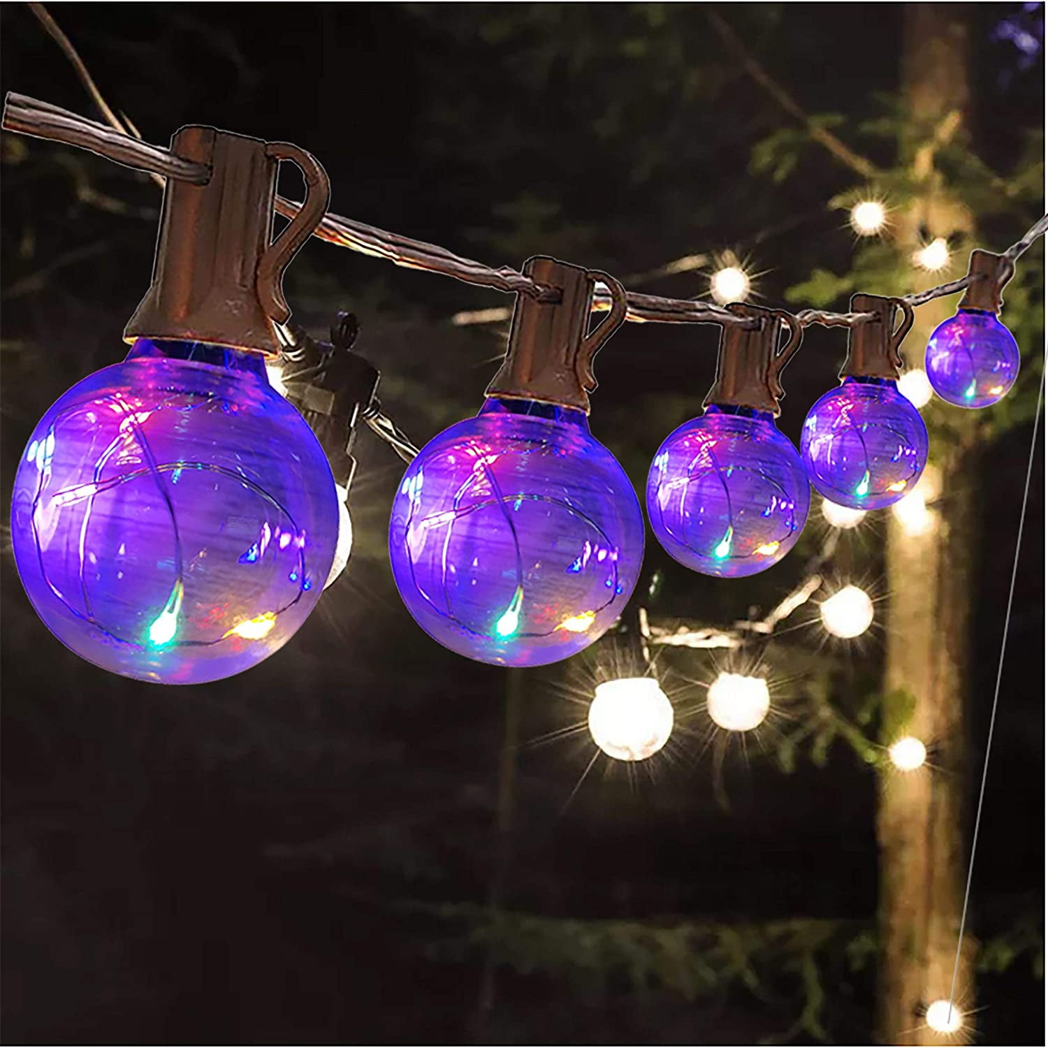 Details about   Clear Or Multi Colour Bulb Christmas Fairy Tree Lights Xmas Party Decoration New 