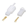 thumbnail image 1 of 20 Conjuntos De Terminal Macho Hembra Conector De Cable Eléctrico De Coche De 2 Pines De 2,8mm, 1 of 1