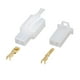 thumbnail image 1 of 20 Conjuntos De Terminal Macho Hembra Conector De Cable Eléctrico De Coche De 2 Pines De 2,8mm, 1 of 1