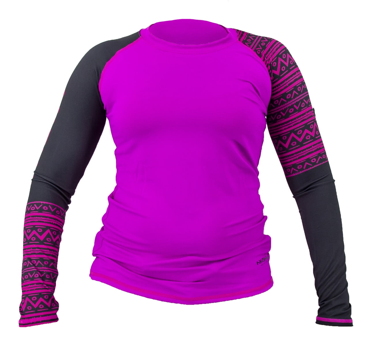 Akona Long Sleeve Women's Rash Guard Scuba Diving, Snorkeling, Magenta