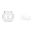 thumbnail image 1 of Pecera Pequeña Transparente, Adorno Para El Hogar, Pecera DIY, Florero, Mesa, Dormitorio, Escritorio, Sala De Estar, Decoración Del Hogar, Mesa, Cestas Colgantes De Pared, Estantes Flotantes,, 1 of 8