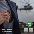 thumbnail image 2 of Cartera BULLIANT con Clip Metálico para Dinero y Cuero, para Hombres, Capacidad para 13 Tarjetas, Protección RFID, 2 of 7