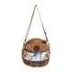 thumbnail image 1 of Bolso Bandolera de Carpincho de Felpa para Mujer, Bolso de Hombro Suave para Vacaciones en La Calle, 1 of 9