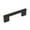 Matte Black, variant on Amerock Versa 3-3/4 inch (96mm) Center-to-Center Satin Nickel Cabinet Pull - 5 Pack