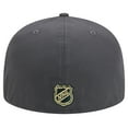 thumbnail image 4 of Men's New Era  Charcoal Vegas Golden Knights Core 59FIFTY Fitted Hat, 4 of 6