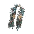 thumbnail image 4 of Guirnalda navideña artificial Strade Fareast Limited decoración del hogar suministros para fiestas 180 cm x 25 cm Azul Rosa, 4 of 8