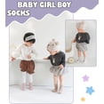 thumbnail image 2 of Baby Socks Toddlers Socks Baby Toddler Girls Boys Non Slip Grips Socks with Grippers Cotton Gifts Socks, 2 of 7