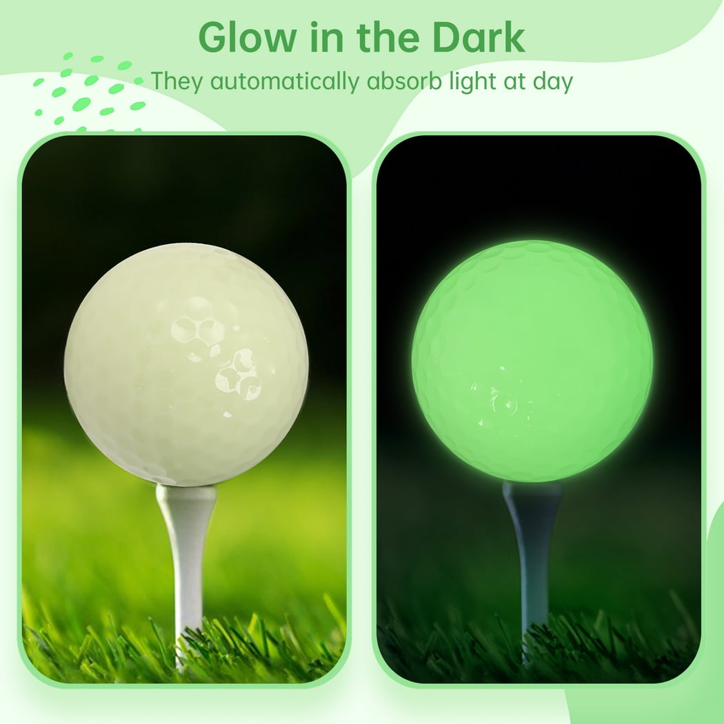 Balles De Tennis Lumineuses HELEVIA - Lot De 12 - Fluorescentes, Rechargeables à La Lumière - Pour Jouer De Nuit - 9