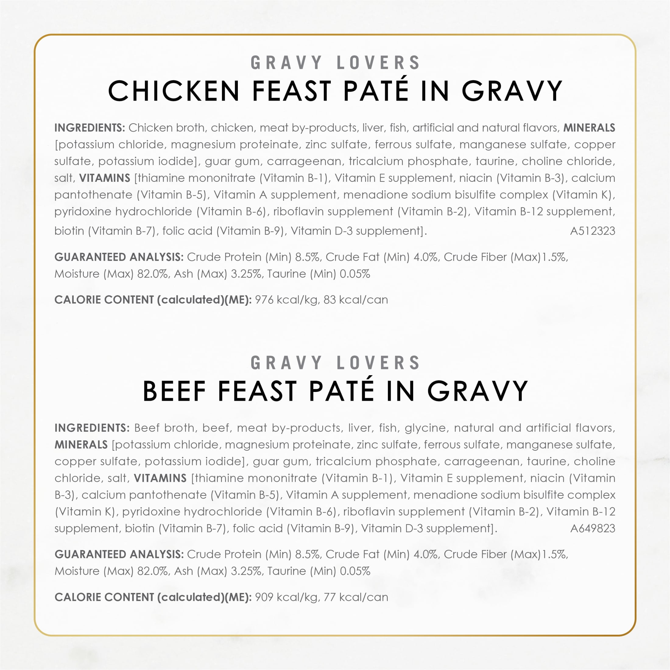(6 pack) Purina Fancy Feast Gravy Lovers Pate Collection Wet Cat Food Variety Pack, 3 oz Cans (24 Pack)