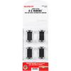 Bachmann Trains 92423 Large G Scale E-Z Riders W/ Ball Bearing Rollers, 4pc