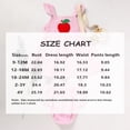 thumbnail image 7 of ZEHJUHAN Baby Girl Outfit Apple Applique Dress & Shorts Set Ruffle Sleeves Summer of School Outdoor Activities Blue，9-12M, 7 of 7