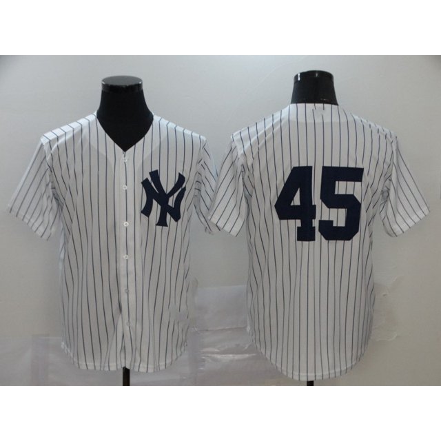 Baseball Jersey Yankees #99 Judge 2# Jeter 45# 27# Copy Player Name Jersey -WEVALLEY