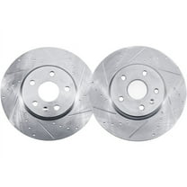 Rear Brake Rotor Set - Compatible with 2005 - 2016 Kia Sportage 2006 2007 2008 2009 2010 2011 2012 2013 2014 2015