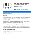 thumbnail image 2 of Brake Master Repair Kit - Compatible with 1936 Packard Model 120-B, 2 of 2