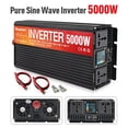 thumbnail image 2 of Pure Sine Wave Inverter 3000W 4000W 5000W Double Socket LCD Display DC To AC Voltage Converter Power Supply ,Easy to Use, 2 of 7