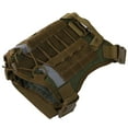 thumbnail image 4 of Arnés para exteriores Chaleco para perros de trabajo Accesorios para mascotas Tela de poliéster desmontable Verde militar (Vert Armée XL), 4 of 5