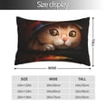 thumbnail image 2 of Salouo Animal Cat Pattern Pillow Cases,1PC Pillow Covers with Envelope Closure Decorative Pillow Case for Bed Couch,Pillows Not Included-20"x30", 2 of 6