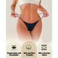 thumbnail image 5 of CuteByte 20 Pack Seamless G-string Thongs for Women No Show Thong Underwear Stretch Breathable Low Rise T-back Panties XS-XL, 5 of 6