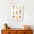 thumbnail image 4 of Creative Products Ice Cream Pattern 1 11 x 14 Canvas Wall Art, 4 of 5