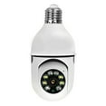 thumbnail image 1 of Cámara inalámbrica Matsuzay con bombilla LED 110-240V para garaje intercomunicador bidireccional seguimiento automático IP66, 1 of 6
