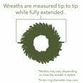 thumbnail image 2 of Vickerman 72" Cheyenne Pine Wreath 40 Cones 1100T, 2 of 2