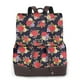 thumbnail image 1 of Disketp Red Rose Flower Mochila de Cuero para Mujer, Bolso de Espalda Antirrobo con Estilo para Viaje, Trabajo y Uso Diario, 1 of 4
