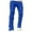 Blue, variant on WREESH Men's Jeans Elastic Waist Casual Multi-Pocket Sports Trousers Pants Khaki