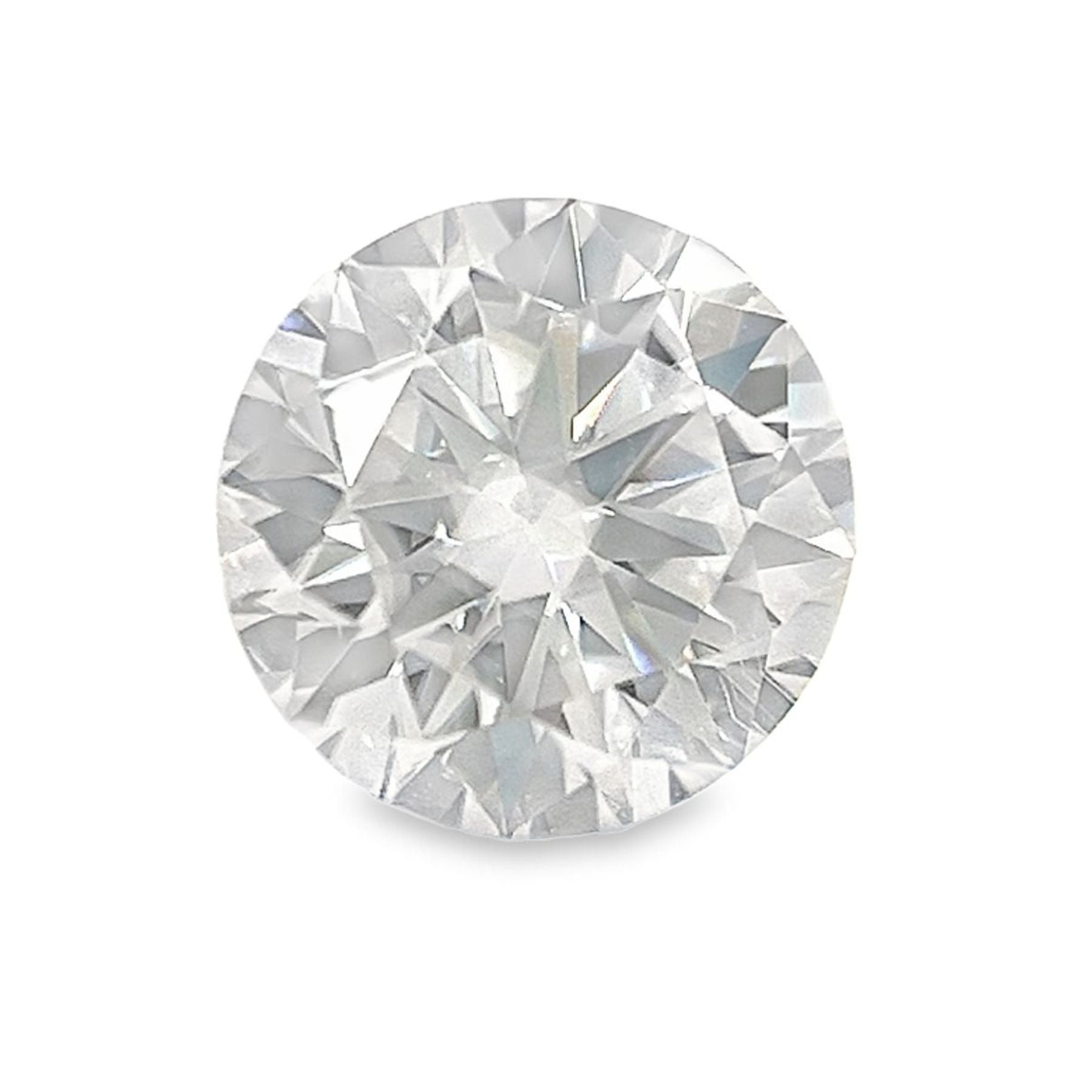 Certified Genuine 1.25 Carat Moissanite Round Shape Brilliant Cut 7.5 mm Loose Gemstone April Birthstone